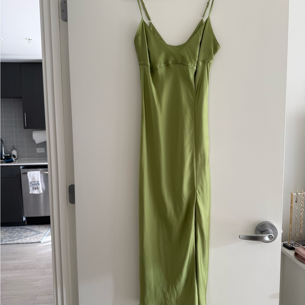 Free People Olive Green dress